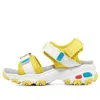 Skechers (gs)  D'lites 'white Yellow Grey'