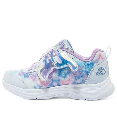 Skechers (gs)  Glimmer Kicks-fairy Chaser Lighted Sneakers 'blue Multi'