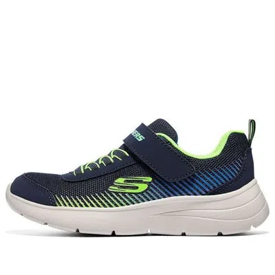 Skechers (gs)  Go Run Fast Shoes 'navy Green' In Multi