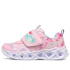 Skechers (gs)  Heart Lights In Pink
