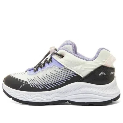 Skechers (gs)  Lifestyle Sneakers 'white Black Purple' In Multi