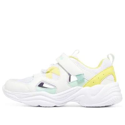 Skechers (gs)  Lite Style 'white Yellow' In Multi