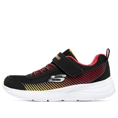 Skechers (gs)  Microspec Gorza Shoes 'black Red Yellow' In Multi