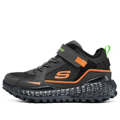 Skechers (gs)  Monster 'grey Black Orange'