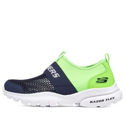 Skechers (gs)  Razor Flex 'black Green'