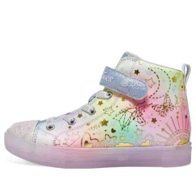 Skechers (gs)  Shoutouts Deluxe 'multi-color' In Pink