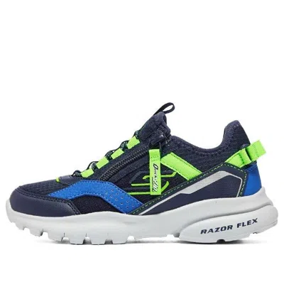 Skechers (gs)  Slip-ins Razor Flex Air Sneaker 'black Blue Green'