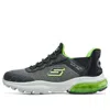 Skechers (gs)  Slip-ins Razor Flex Air Sneaker 'grey Black Green'