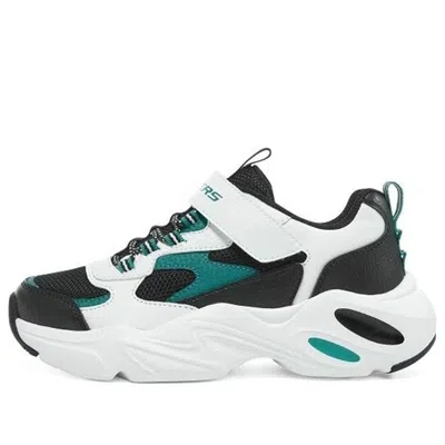 Skechers (gs)  Stamina Airy 'white Black Green' In Multi