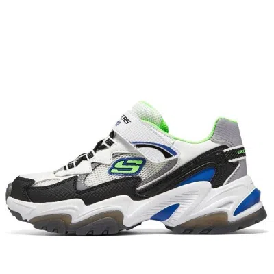 Skechers (gs)  Stamina V2 'white Black Green' In Multi
