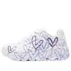 Skechers (gs)  Uno-spread The Love 'white Purple' In Multi