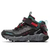 Skechers (gs)  Velocitrek Trainers 'grey Black Red'