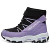 Skechers (gs)  Winter Comfy Boots 'black Purple'