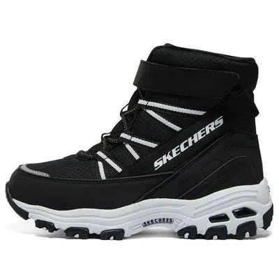 Skechers (gs)  Winter Comfy Boots 'black White'