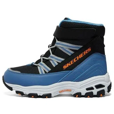 Skechers (gs)  Winter Comfy Boots 'blue Black'