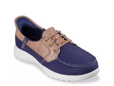 Skechers Hands Free Hands Free Slipins: Onthego Flex Palmilla Sneaker In Blue