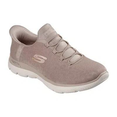 Skechers Hands Free Slip-ins Arch Fit Summits Womens Slip-on Walking Shoes In Neutral