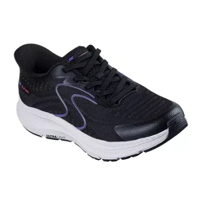 Skechers Hands Free Slip-ins Go Run Consistent 2.0 Lockhart Womens Running Shoes In Black