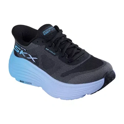 Skechers Hands Free Slip-ins Go Run Max Cushioning Endeavour Hallandale Womens Running Shoes In Black