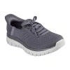 Skechers Hands Free Slip-ins Graceful First Blush Womens Slip-on Walking Shoes In Gray