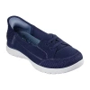 Skechers Hands Free Slip-ins On The Go Flex Top Notch Womens Round Closed Toe Slip-on Shoe In Blue