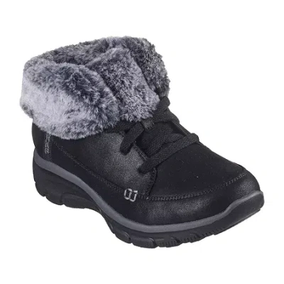 Skechers Hands Free Slip-ins Womens Easy Going Chilly Flat Heel Chukka Boots In Black