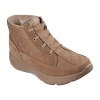 Skechers Hands Free Slip-ins Womens On The Go Encore Quilted Flat Heel Chukka Boots In Brown