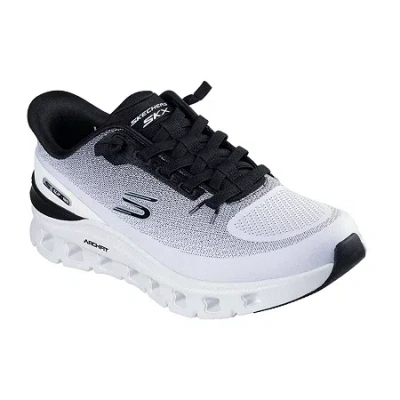 Skechers Hands Free Slip-ins Arch Fit Glide Step Pro Womens Slip-on Walking Shoes In White