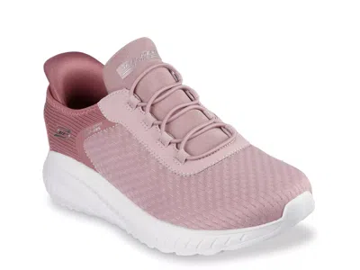 Skechers Hands Free Slipins Bobs Sport Squad Chaos In Color Sneaker In Pink