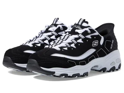 Skechers Hands Free Slip-ins D'lites New Classic In Black