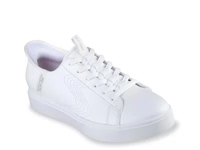 Skechers Hands Free Slipins Eden Lx Royal Stride Sneaker In White