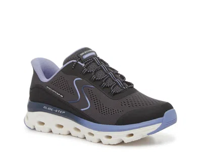 Skechers Hands Free Slipins Glide Step Sole Sneaker In Black