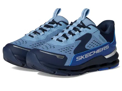 Skechers Hands Free Slip-ins, Glide-step + Vista Lane 404203l (little Kid/big Kid) Boys Shoes Blue/navy: 7 Bi