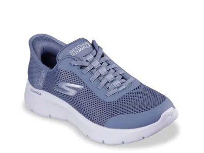Skechers Hands Free Slipins Go Walk Flex Grand Entry Sneaker In Blue