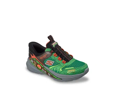 Skechers Hands Free Slipins Hyperquest Where's My  Sneaker Kids' In Green
