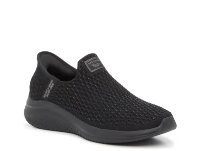 Skechers Hands Free Slipins: Martha Stewart Ultra Flex 3.0 Slipon Sneaker In Black