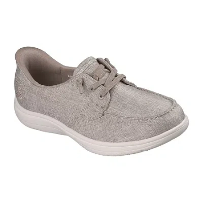 Skechers Hands Free Slip-ins On The Go Flex Radiant Womens Round Slip-on Shoe In Transparent
