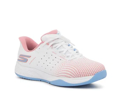 Skechers Hands Free Slipins Relaxed Fit Viper Court Reload Pickleball Sneaker In Multi