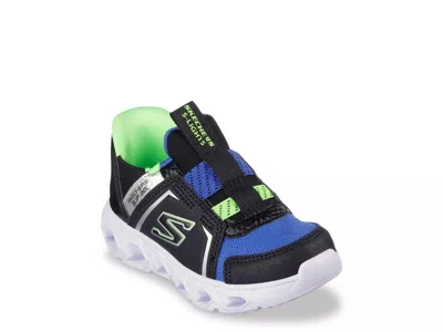 Skechers Kids'  Hands Free Slipins Slights Hypnoflash 2.0 Brisk Brights Slipon In Blue