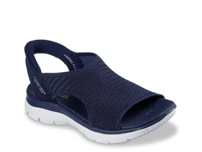 Skechers Hands Free Slipins Summits Sweetly Evolved Sandal In Blue
