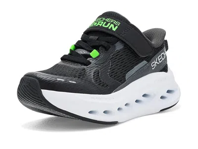 Skechers Hands Free Slip-ins-max Cushioning Glide-step 404206l (little Kid/big Kid) Boys Shoes Black: 13.5 Li