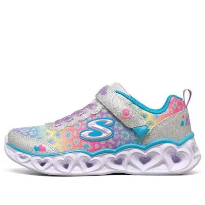 Skechers Heart Lights Low-top Running Shoes K Multi-color In Animal Print