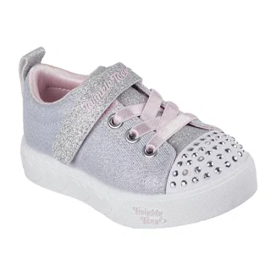 Skechers Babies' Heart Steps Toddler Girls Sneakers In Gray