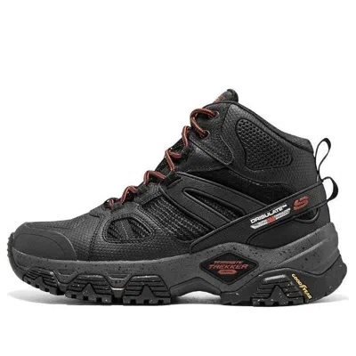 Skechers Hiking Boot 'black Red' In Multi
