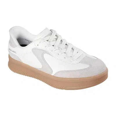 Skechers Hotshot Hi Lifted Luxe Womens Sneakers In White