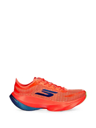 Skechers Hyper Burst Sneakers In Orange