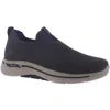 Skechers Iconic Mens Stretch Walking Casual And Fashion Sneakers In Gray
