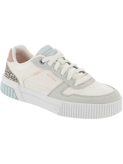 Skechers Jade Womens Leather Casual And Fashion Sneakers In Multi