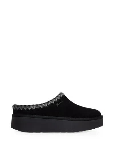 Skechers Keep Cozy In Black