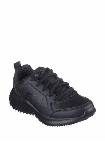 Skechers Kids Boulder Study Squad Sneakers In Black